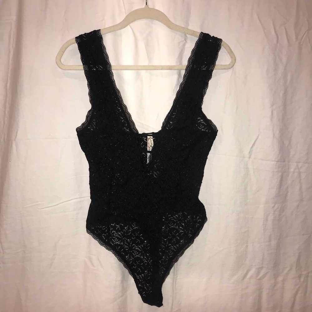 NWT Free People Lace Bodysuit